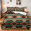 SHEIN ropa de cama de tres piezas decoración de flor de anacardo mandala de tres piezas decoración del hogar del dormitorio ropa de cama de tres piezas