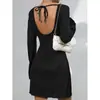 Estación Independiente 1688 de Aliexpress Vestido Sencillo de Moda y Elegante para Mujer Listo para Usar