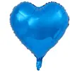 Globos en Forma de Corazón de 18 Pulgadas, Globos de Papel de Aluminio de Amor, Decoración con Cinta para Bodas, Decoración para Fiestas de Cumpleaños y Bodas