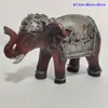 Figura Creativa de Elefante de Resina Estilo Europeo, Decoración de Escritorio, Manualidad para Estudio u Oficina, Decoración del Hogar, Suministro Directo del Fabricante