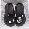 Zapatos de Eva Croc para Mujer Ropa de Exterior de Verano Nueva Suela Gruesa Antideslizante Aumentada Sandalias de Punta Cerrada para Playa y Mar Mujeres