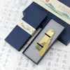Qianli Jiangshan Pintura Marcador de Metal Estudiante de Primaria Gama Alta Exquisito Creativo Cultural y Creativo Caja de Regalo Regalo del Día del Maestro Souvenir