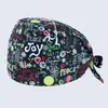 Entrega transfronteriza de gorros quirúrgicos de algodón puro para salones de belleza, gorros universales sin visera, gorros con cola de cúpula, turbantes médicos y pañuelos para la cabeza