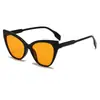 Óculos de Sol Retrô Novos em Formato de Gato 2026 Tendência Unisex Óculos de Sol para Influenciadores Óculos de Sol com Proteção Solar Fashion
