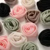 Tecido de Malha Branqueador Suave Francês Rosa DIY Corsage Handmade Grampo de Cabelo Adorno de Cabeça Acessórios para Roupas