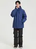 Llegada Nueva Invierno 2024 Traje de Esquí para Mujer Tabla Única Cortavientos Impermeable Algodón Cálido Ropa de Esquí Conjunto de Pantalones para Hombre