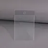 Etiqueta de precio de cubierta protectora de plástico PVC etiqueta colgante funda de tarjeta transparente etiqueta de ropa bolsa cortina etiqueta de precio de producto