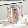 Latas para Granos al por Mayor a Prueba de Insectos y Humedad, Latas de Almacenamiento Transparentes para el Hogar, Latas Selladas de Gran Capacidad de Grado Alimenticio para Cocina