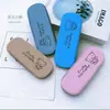 Caja de Gafas de Dibujos Animados Pintada Linda Juguetona Animación Estudiante Óptica Resistente a la Presión Caja de Gafas Caja de Gafas de Dibujos Animados para Niños