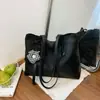 Elegante Bolsa Grande Tipo Tote Xiaomi Mijia para Mujer 2026 Otoño Nuevo Estilo Bolso de Hombro Único Bolso de Mano Casual de Gran Capacidad con Personalidad Chic