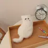 Estojo de Lápis Gato Japonês Fofo Bolsa de Cosméticos de Pelúcia Desenho Animado Criativo Bolsa de Armazenamento Diversos Caixa de Material Escolar de Pelúcia para Aluno do Ensino Fundamental