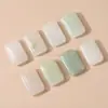 Jingdian Jewelry Colgante de Jade Natural de Tianshan Colgante de Jade Natural Accesorios para Collares DIY Colgante Colgante