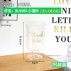 Mini Vasos Desechables de Plástico para Mousse, Pudín y Postres con Lados Altos