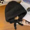 Bolsas con pasamontañas de lana, gorro de peluche Lei Feng, gorro de punto cálido con protección para los oídos para niños en invierno