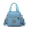Nova Moda Feminina Bolsa de Ombro Casual Leve Tecido de Nylon Bolsa de Mão Tendência Versátil para Sair Compras Bolsa Transversal