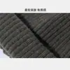 Gorro tejido simple gorro de lana color liso Retro japonés todo partido gorro apilado protección para las orejas punta cerrada cálido gorro para el frío hombres y mujeres