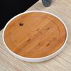 Juego de Té de Porcelana Blanca Kung Fu de Placa de Burbujas Secas Simple para el Hogar Taza con Tapa Juego Completo Plato Plato de Almacenamiento de Agua Taza de Té Mesa de Té Pequeña Mini