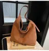 Nova Bolsa Tote Grande de Camurça Retrô, Bolsa de Veludo Camurça, Bolsa Saco Casual, Bolsa Tote, Bolsa de Camurça Feminina