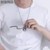 Estilo Chinês gai mesmo estilo hip hop masculino e feminino Taiji fofoca colar hip hop pingente roupa da moda combinando suéter