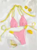 Traje de Playa 2025 para Mujer Trajes de Baño Bikini Moda Sexy Casual Traje