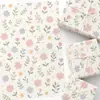 Papel de seda floral suave estilo Ins, papel de relleno para empaque de joyería y cosméticos, papel nacarado, se puede imprimir con el logotipo de la marca