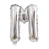 Globos de Letras de 32 pulgadas Decoración de Fiesta de Cumpleaños Nochevieja Plata Oro Arreglo de Boda Globos de Letras de Película de Aluminio Venta al por Mayor