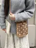 510311 Bolsa Fofa de Bolinhas, Bolsa de Ombro Casual Versátil, Bolsa Transversal Leve para Estudantes, Bolsa para Celular para Sair