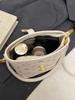 Bolso de Cubo Casual Sencillo Moda Otoño e Invierno 2025 Bolso de Hombro tipo Bandolera Bolso de Mano Cruzado Elegante de Nicho