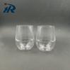 Copa de Vino Tinto de Plástico con Dos Puntos Cóncavos, Fácil de Manejar, Logo Imprimible, Copa de Vino de Plástico Apilable