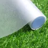 Película de vidrio esmerilado blanca pura electrostática sin adhesivo película para ventana de sombreado de baño pegatina de vidrio opaca transparente