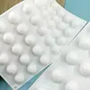 Molde de Silicona Redondo Esférico Grado Alimenticio DIY Chocolate Jabón Vela Fácil de Desmoldar Resistente a Altas Temperaturas Molde para Hornear de Cocina