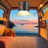 Luz de Atmósfera Personalizada Recargable para Acampar al Aire Libre Iluminación Portátil para Acampar Linterna Repelente Ultrasónico de Mosquitos de Dos Velocidades