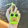 Chaveiro Pingente Squeeze Sapo Olhudo Fofo Charme de Bolsa Acessório para Chaveiro de Carro Pequeno Presente Atacado
