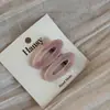 Pinza Ovalada Hueca Dopamina para el Cabello Pinza Ovalada Versátil y Elegante de Pato para Flequillo Nuevo Estilo para Mujer
