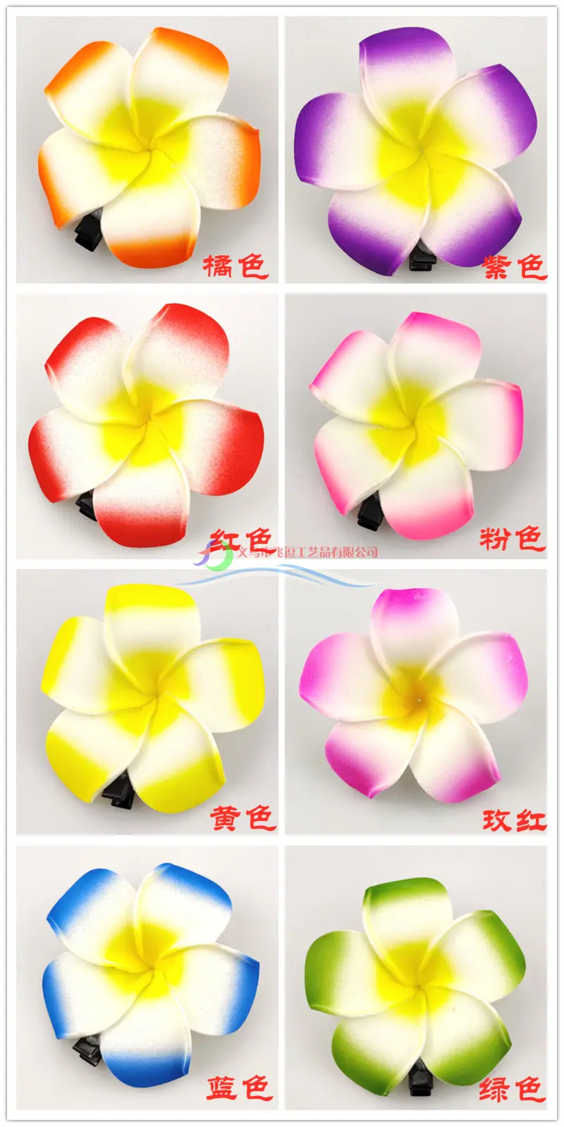 彩色鸡蛋花