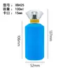 Procesamiento Personalizado de Botellas de Perfume con Terciopelo, Botella Pequeña de Vidrio de 100ml para Sub-embotellado de Perfume, Botella Vacía, Fabricante de Botellas con Atomizador, Tapa