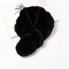 [15 bolas] Bufanda de imitación de pelo de conejo Rex para mujer, bufanda de otoño e invierno para estudiante, jersey, todo vale, peluche suave para niña, lindo