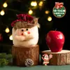 Saco de Embalagem de Maçã de Natal Véspera de Natal Fruta Cobra Tecido de Pelúcia Caixa de Presente Sacola Lanche Infantil Rena Sacola de Doces