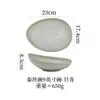 Vajilla de Cerámica Rústica Retro Estilo Japonés para Restaurantes y Hoteles, Tazones para Postre, Tazones para Sopa, Tazones para Pasta, Tazones de Alta Estética Esmaltados en Horno