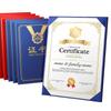Certificado A4 perolado de face dura, personalizado, peça única, certificado de honra, capa de proteção, caixa de carta de prêmio