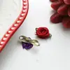 Cinta de Poliéster con Adornos de Hojas, Accesorios para el Cabello de Rosa, Accesorios de Moño, Decoraciones para Manualidades, Pequeñas Decoraciones de Flores, Accesorios para Ropa y Cabello, Decoraciones para Lencería