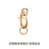 Cobre banhado a ouro 18k pulseira e colar DIY materiais de miçangas artesanais fecho em U fecho de ponta conta de posicionamento fecho acessórios