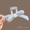 Pinza de acetato estilo coreano 2026 modelo nuevo para el pelo, elegante y exquisita, pinza de tiburón grande para cabello grueso
