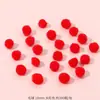 Fornecimento spot pompom colorido de alta elasticidade acessórios DIY feitos à mão bola de pelúcia brinquedos infantis sapatos chapéus acessórios de cabelo decorações