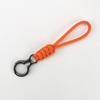 Cuerda de Paraguas Trenzada Lanyard Llavero Largo Cuerda de Mano Anti-pérdida Anillo Abierto Colgante Rápido Mochila