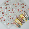 Redanco Nuevo 5D Repujado Lindo Pez Dorado Pequeño Concha Luz Pegatina para Uñas Arte de Uñas Calcomanía Estéreo para Uñas Dr-1086