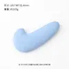Alfombrilla de ratón ergonómica con reposamuñecas en forma de media luna, cojín de soporte de muñeca de silicona para aliviar la presión de la muñeca, almohada para mano antideslizante para uso en oficina con ordenador