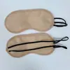 Fábrica de antifaz desechable de poliéster blackout para dormir de hotel en stock al por mayor color para viajes aéreos juego antifaz