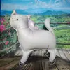 2025 Nuevo Animal con Ruedas para Caminar Globo Estéreo Globo de Cumpleaños para Niños Puesto del Mercado Nocturno Diseño Productos del Puesto