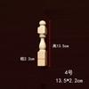 Estilo Europeo Madera Maciza Calabaza Pequeña Pilar Pequeño Coche Barandilla de Madera Accesorios de Decoración Partición Gabinete de Vino Sólido Valla Columna de Puente de Pasillo